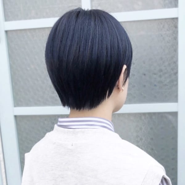 ショートブルーブラック☆|Chuaile