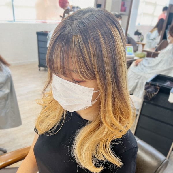 【山田】お客様スタイル☆ブロンドバレイヤー