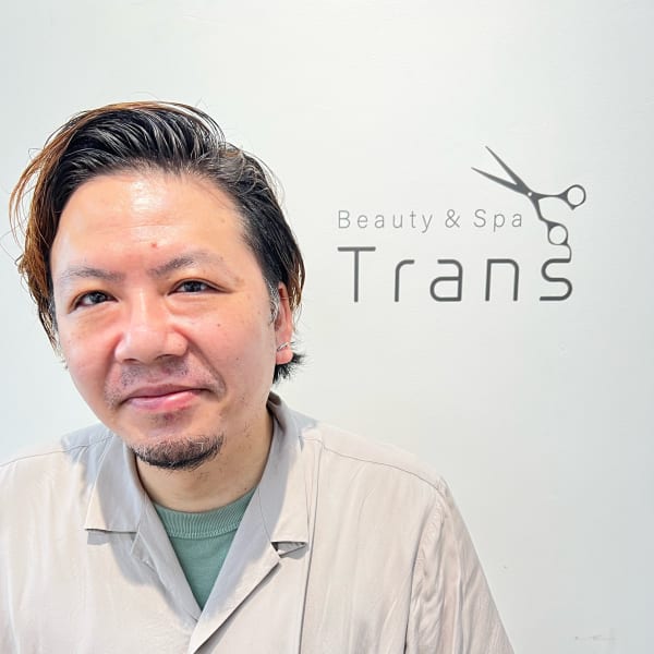 Trans Beauty&Spa【トランス　ビューティーアンドスパ】のスタッフ紹介。高橋 史尚