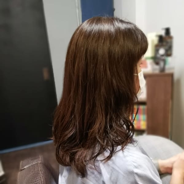 ゆるフワパーマスタイル