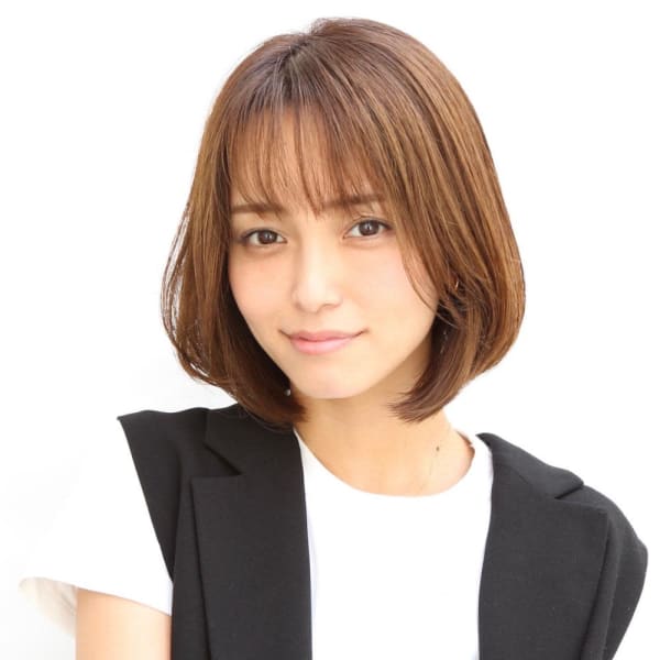 大人可愛いボブ