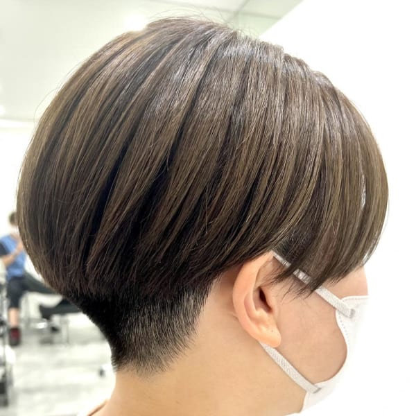 【RATIO 国分寺 渡邊陽平】女性らしい丸みの刈り上げ!2