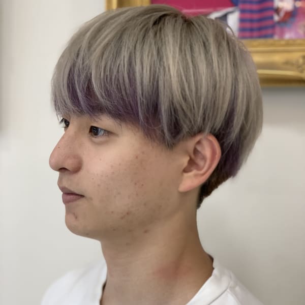 マッシュ・インナーカラー|Jedis Coty