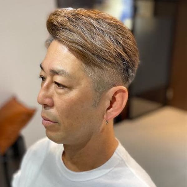 大人の刈り上げスタイル