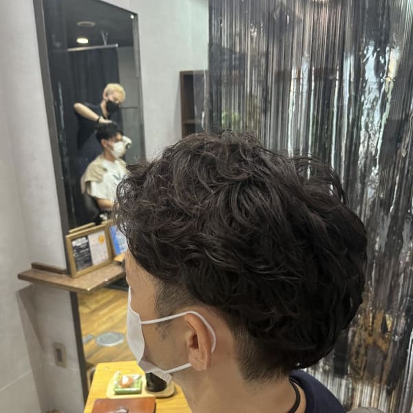 バックパーマ