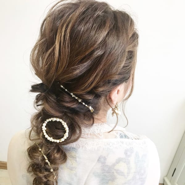 編みおろし★たまねぎヘア