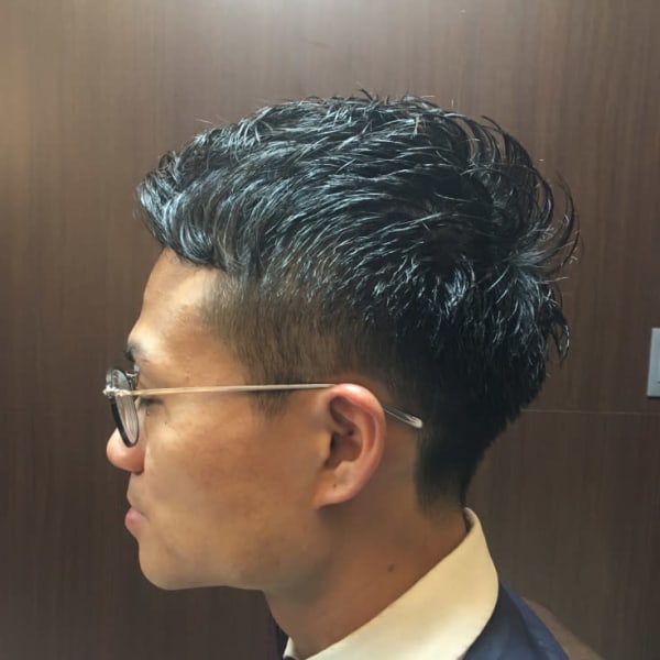 絶壁補正カット【ビジネスショート】