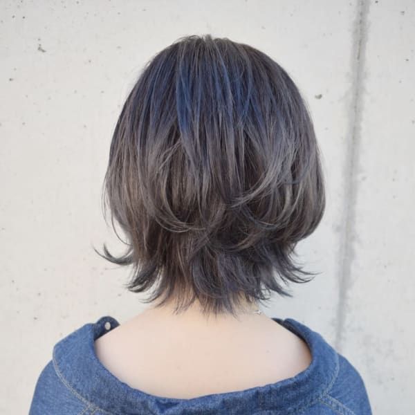 ナチュラルで可愛い!ショートウルフスタイル!