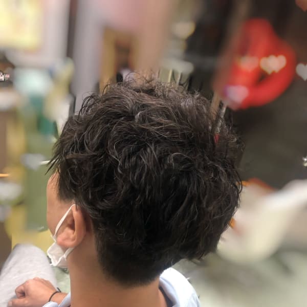 hair salon Tiare×メンズ　ツイストパーマ