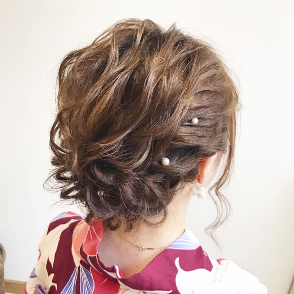 ゆるふわヘアアレンジ