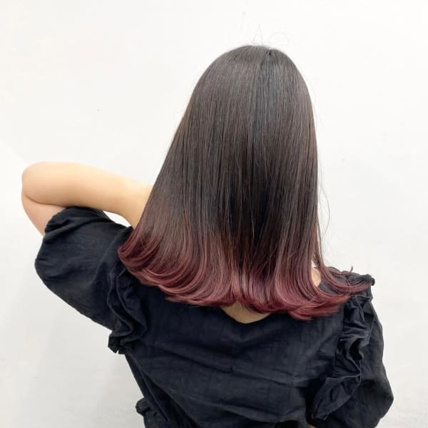 ピンク系グラデーション