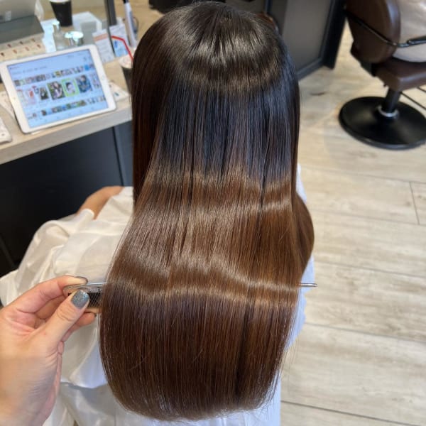 髪質改善酸熱トリートメント