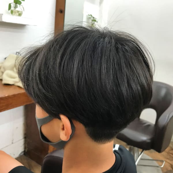 ツーブロックマッシュ