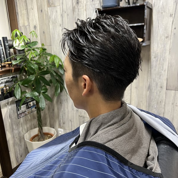 ツーブロック・ビジネススタイル