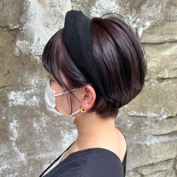 【Reir吉祥寺】*フレンチショート+チャコールブラウン*