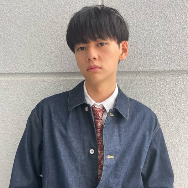 ナチュラルマッシュ×ニュアンスパーマ|CLEO hair international 八丁堀店