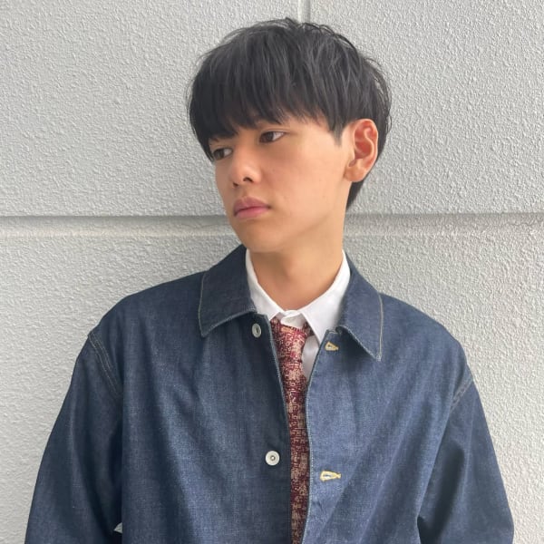 ナチュラルマッシュ×ニュアンスパーマ|CLEO hair international 八丁堀店