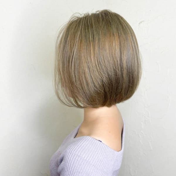 【Reir下北沢】*大人ボブ+バニラベージュ*