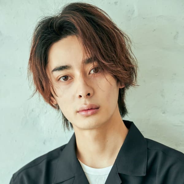 かき上げセンターパート|little×esta 大名