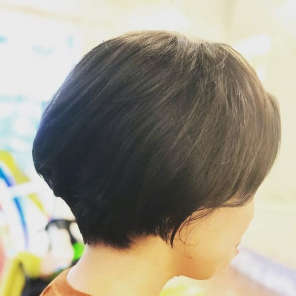 ナチュラルショート|HAIR MAKE FACTORY APNEK