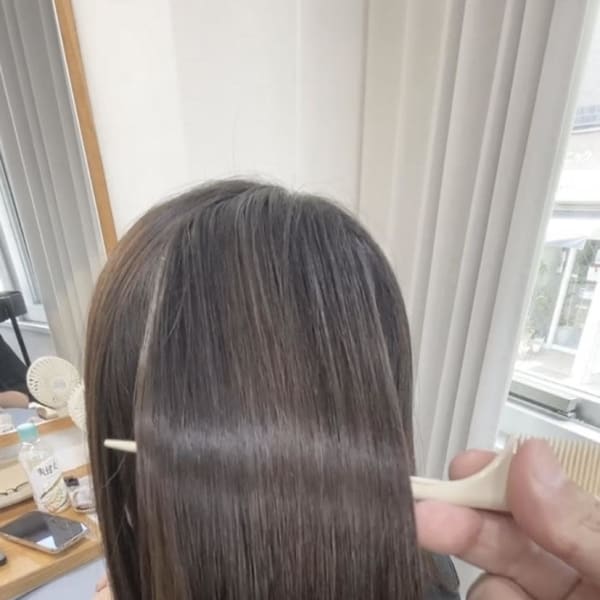 ツルツル☆髪質改善酸性ストレート