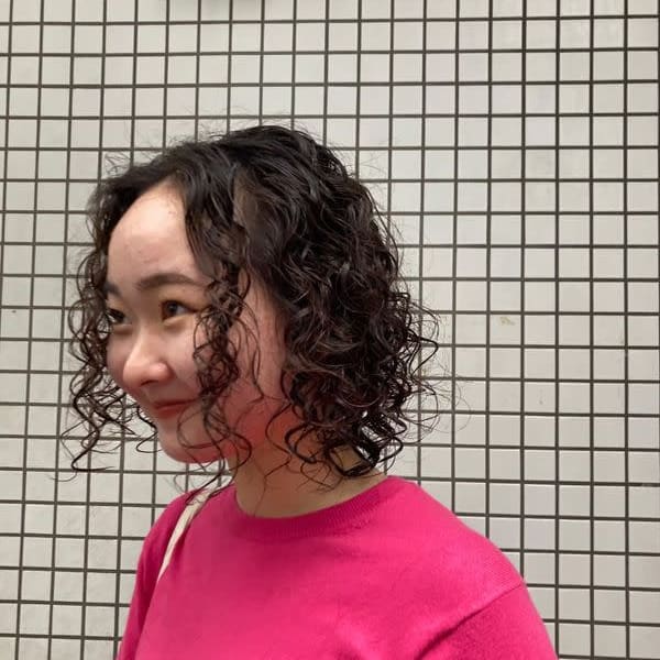 季節のカジュアルパーマ