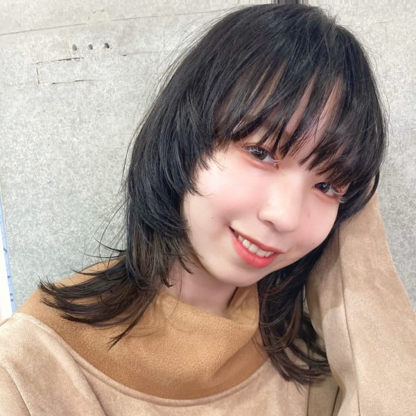 お洒落カットで差をつける！ナチュラルウルフ！