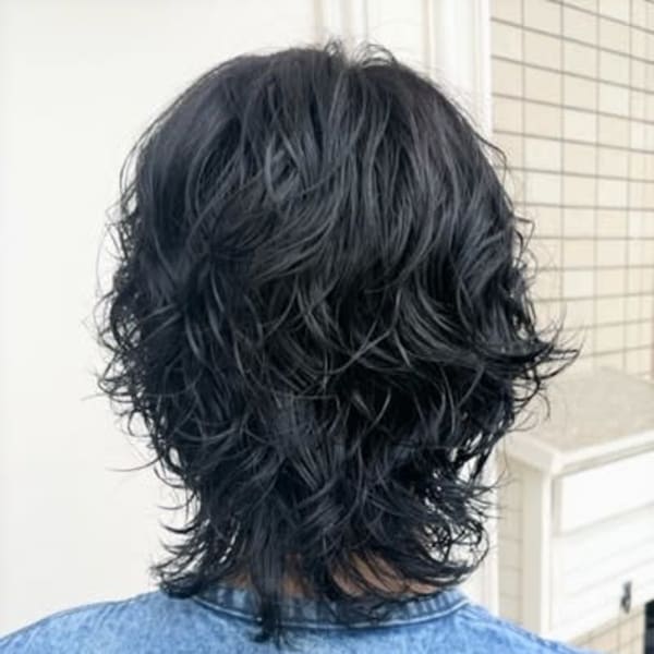 ウルフパーマショート