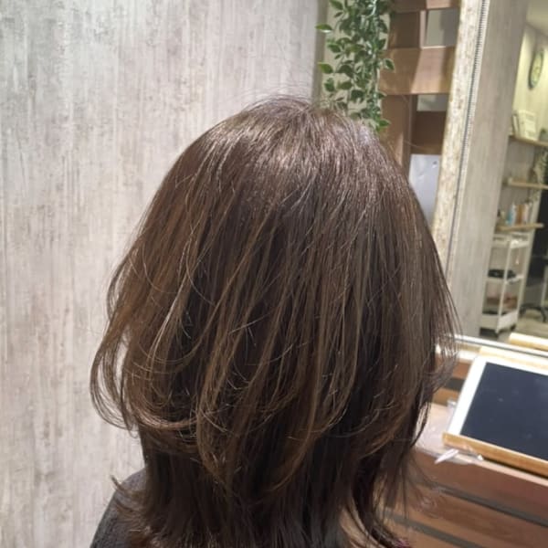 【tetote飛鳥サロンスタイル】ふんわり×ウルフレイヤー