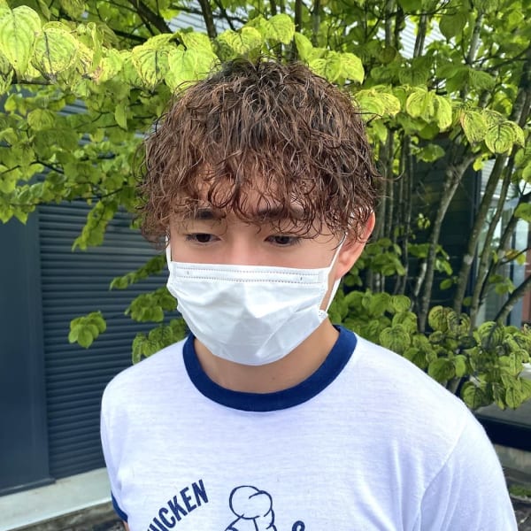 スパイラルパーマ