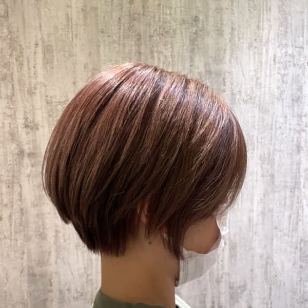 【tetote 飛鳥のサロンスタイル】マッシュショート