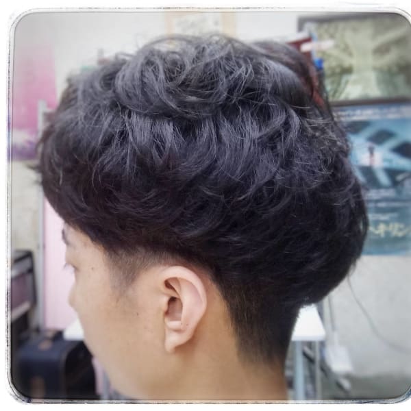 スッパイラルパーマ　