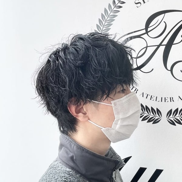 ゆとりショート×エモパーマ