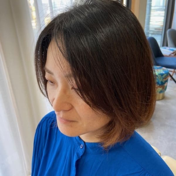 アシンメトリーボブ