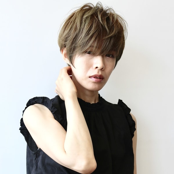 クールカジュアルな大人ショート