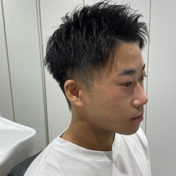 ビジネスマン 大人ツーブロック 千葉浦安美容室