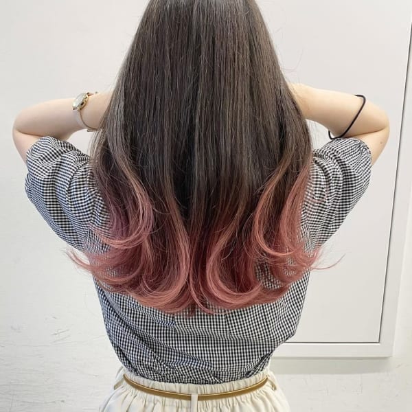 髪質改善/インナーカラー/ショート/前髪カット/ブリーチ/中