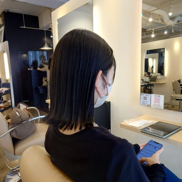 大人可愛いストレート