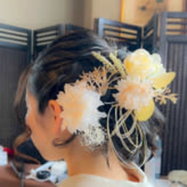 ボブヘアアレンジ・ヘアセット