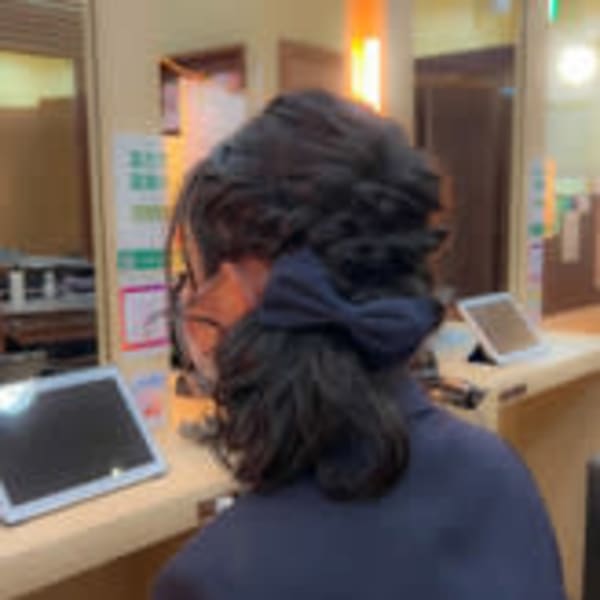 キッズヘアアレンジ