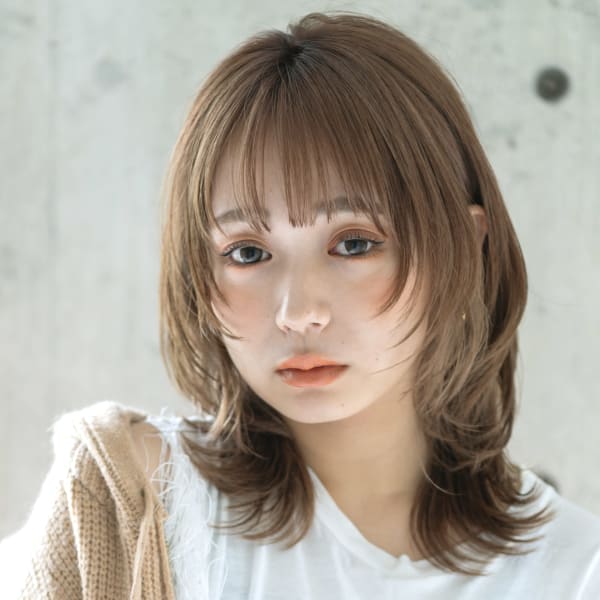 【emu井上信洋】小顔なカジュアル抜け感くびれマッシュウルフ