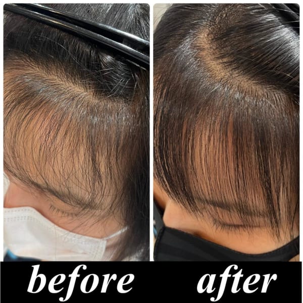 【美髪整形】異次元の髪質改善☆シルク酸性ストレート前髪