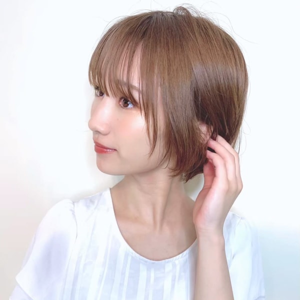 髪質改善/インナーカラー/ショート/前髪カット/ブリーチ