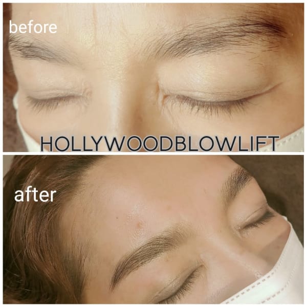 ハリウッドブロウリフト 眉毛パーマ
