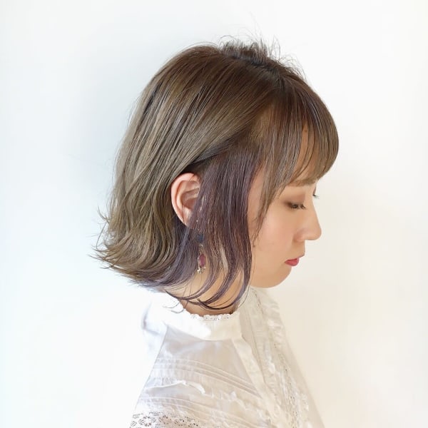 【ｆｉｒｓｔ長町】この夏注目！インナーグレージュカラー