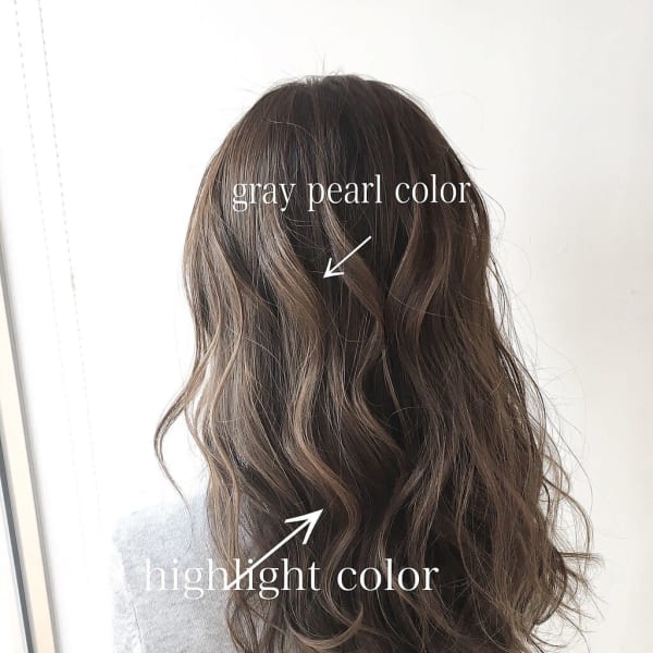 【first長町】ハイライトmixシアべージュカラー