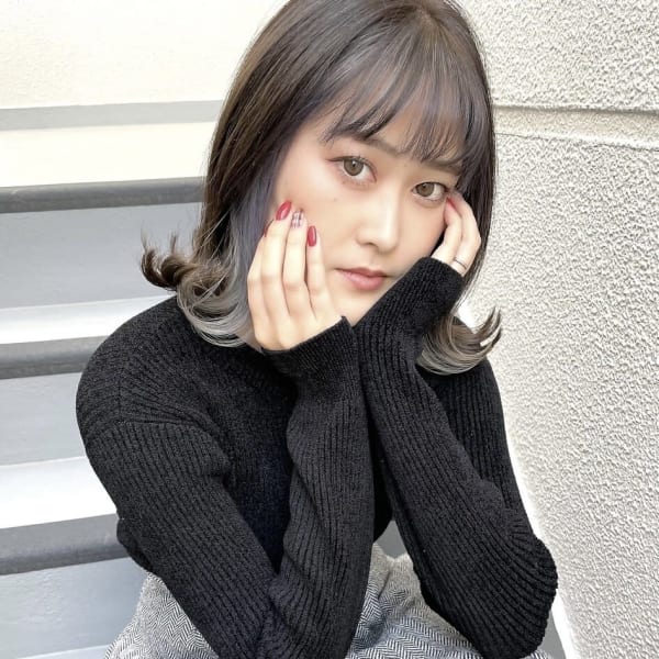 レイヤード×グレージュ