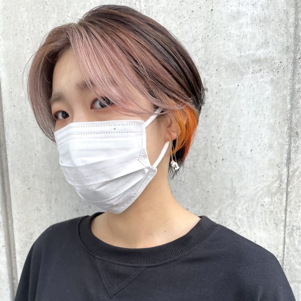 ハンサムフレーミング×オレンジ