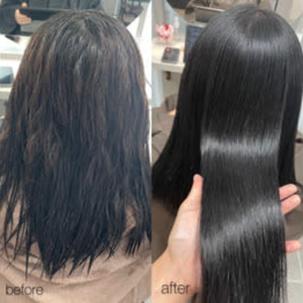 髪質改善トリートメント・縮毛矯正《乾かすだけでキマる》