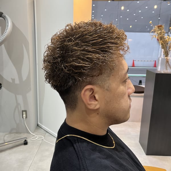 メンズショート メンズパーマ|eL 横浜